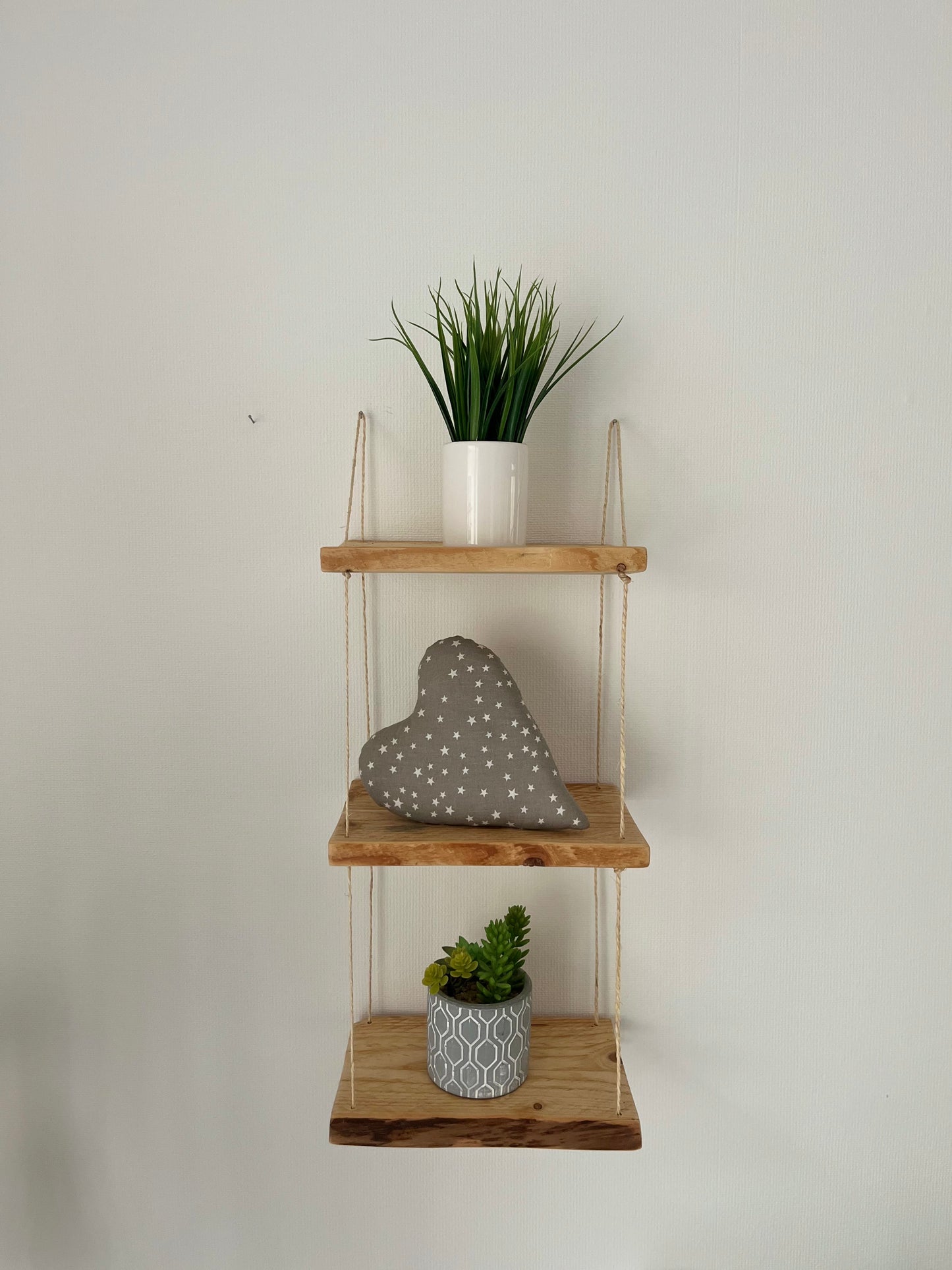 La Mini Triplette - Étagère murale suspendue – Artisanat local